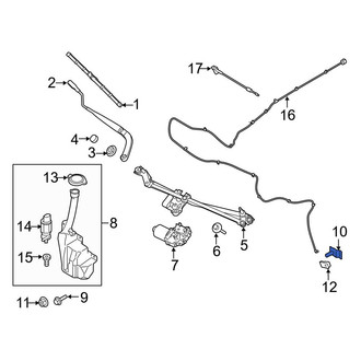 Ford OE - Outer Washer Fluid Reservoir Bolt