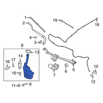 Ford OE - Washer Fluid Reservoir