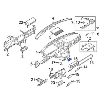 Ford OE - Instrument Panel Trim Panel