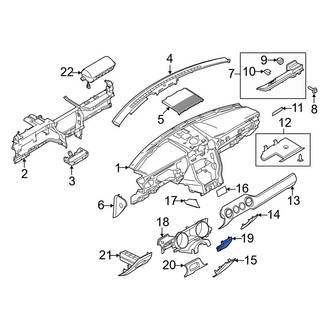 Ford OE - Instrument Panel Trim Panel