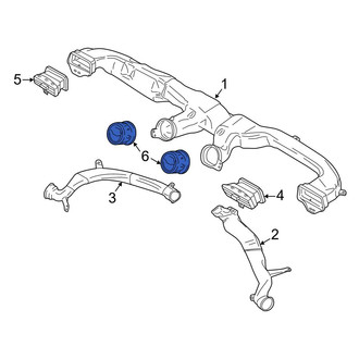 Ford OE - Center Dashboard Air Vent