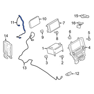 Ford OE - Radio Wiring Harness