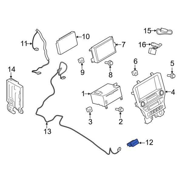 GPS Navigation Control Module