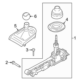 Ford OE - Console - Shifter Housing (Standard Tr)