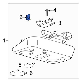 Ford OE - Headliner Clip