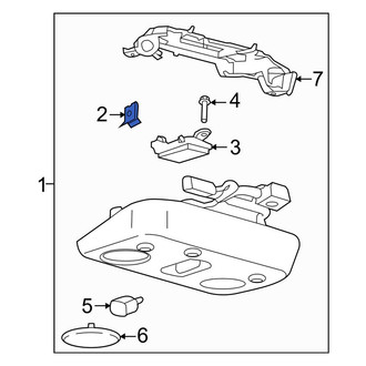 Ford OE - Headliner Clip