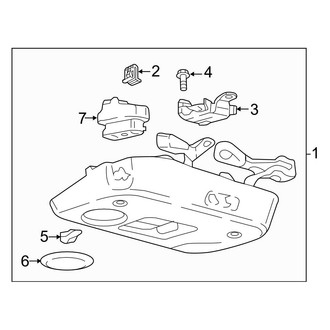 Ford OE - Overhead Console (W/O Perimeter Alarm), (EcoBoost / EcoBoost Premium / GT / GT 50 Years Limited Edition / GT Premium / Shelby GT350 / Shelby GT350R / V6 Coupe)