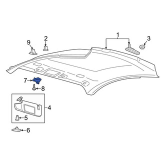 Ford OE - Sun Visor Holder