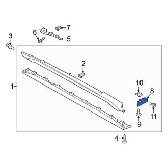 Ford OE - Rear Right Mud Guard