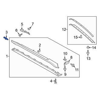 Ford OE - Outer Cowl Cover Rivet