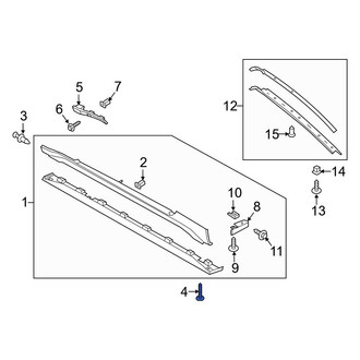 Ford OE - Rocker Panel Molding Clip