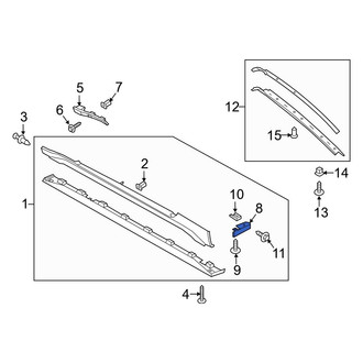 Ford OE - Rear Left Mud Guard