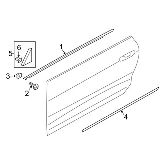 Ford OE - Door - Exterior Trim