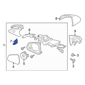 Ford OE - Left Courtesy Light