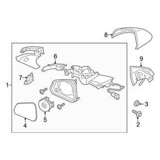 Ford OE - Door - Outside Mirrors