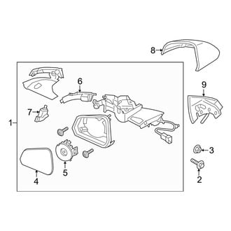 Ford OE - Door - Outside Mirrors (Shelby GT350 / Shelby GT350R)