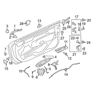 Ford OE - Door - Lock & Hardware