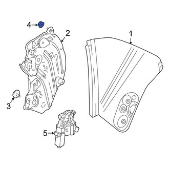 Ford OE - Rear Window Regulator Nut