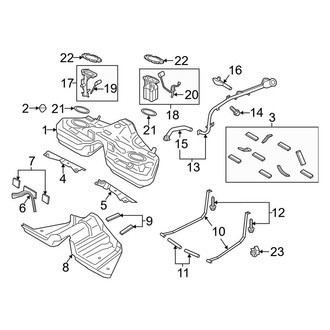 Ford OE - Fuel System Components