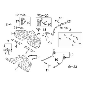 Ford OE - Fuel System Components (5.0L)