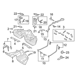 Ford OE - Fuel System Components