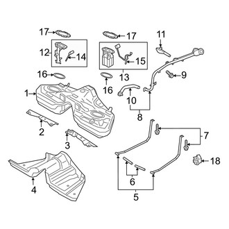 Ford OE - Fuel System Components