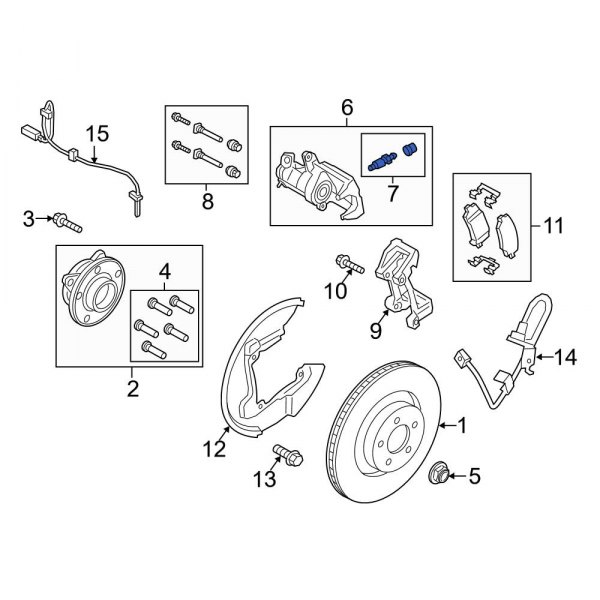 Brake Bleeder Screw