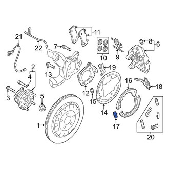 Ford OE - Rear Parking Brake Adjuster
