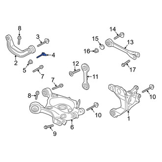 Ford OE - Upper Inner Suspension Control Arm Bolt