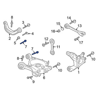 Ford OE - Lower Suspension Control Arm Bolt