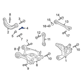 Ford OE - Upper Inner Suspension Control Arm Bolt