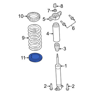 Ford OE - Rear Left Lower Coil Spring Insulator