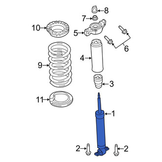 Ford OE - Rear Suspension Shock Absorber