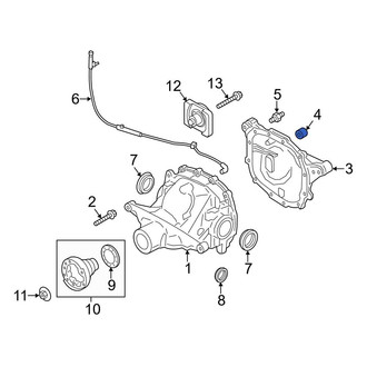 Ford OE - Rear Differential Housing Fill Plug