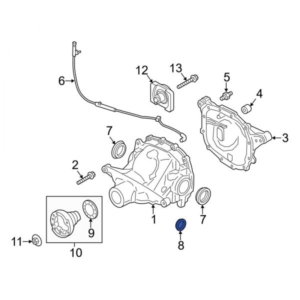 Differential Carrier Bearing