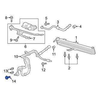 Ford OE - Rear Differential Oil Temperature Sensor