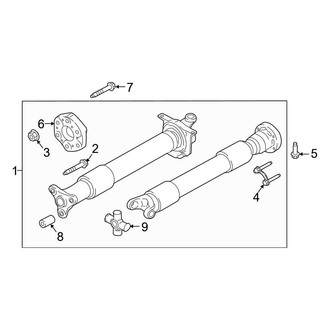 Ford OE - Rear Suspension - Drive Shaft