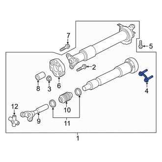 Ford OE - Rear Drive Shaft Bolt