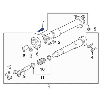 Ford OE - Drive Shaft Flex Joint Bolt