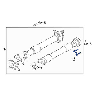 Ford OE - Rear Drive Shaft Bolt