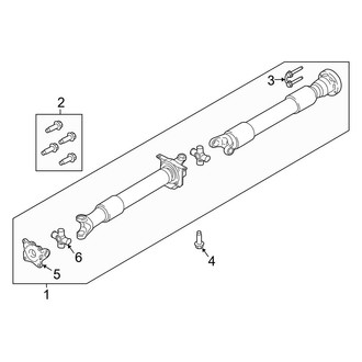 Ford OE - Rear Suspension - Drive Shaft