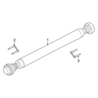 Ford OE - Rear Suspension - Drive Shaft (5.2L)