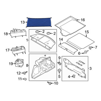 Ford OE - Rear Cargo Net