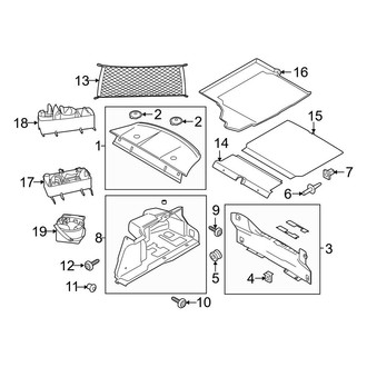 Ford OE - Rear Body & Floor - Interior Trim