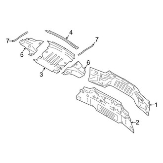 Ford OE - Rear Body & Floor - Rear Body