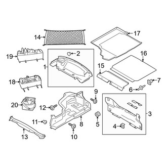 Ford OE - Rear Body & Floor - Interior Trim