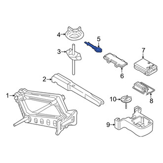 Ford OE - Rear Tow Hook