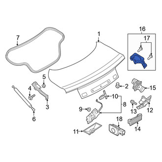 Ford OE - Park Assist Camera Bracket