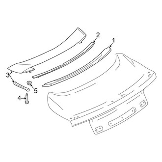 Ford OE - Trunk Lid - Spoiler (Shelby GT350 / Shelby GT350R)