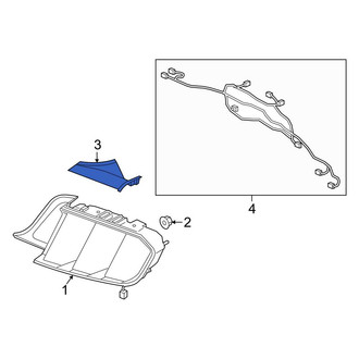 Ford OE - Rear Left Tail Light Access Cover